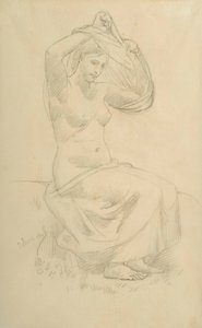 Zittende figuur
